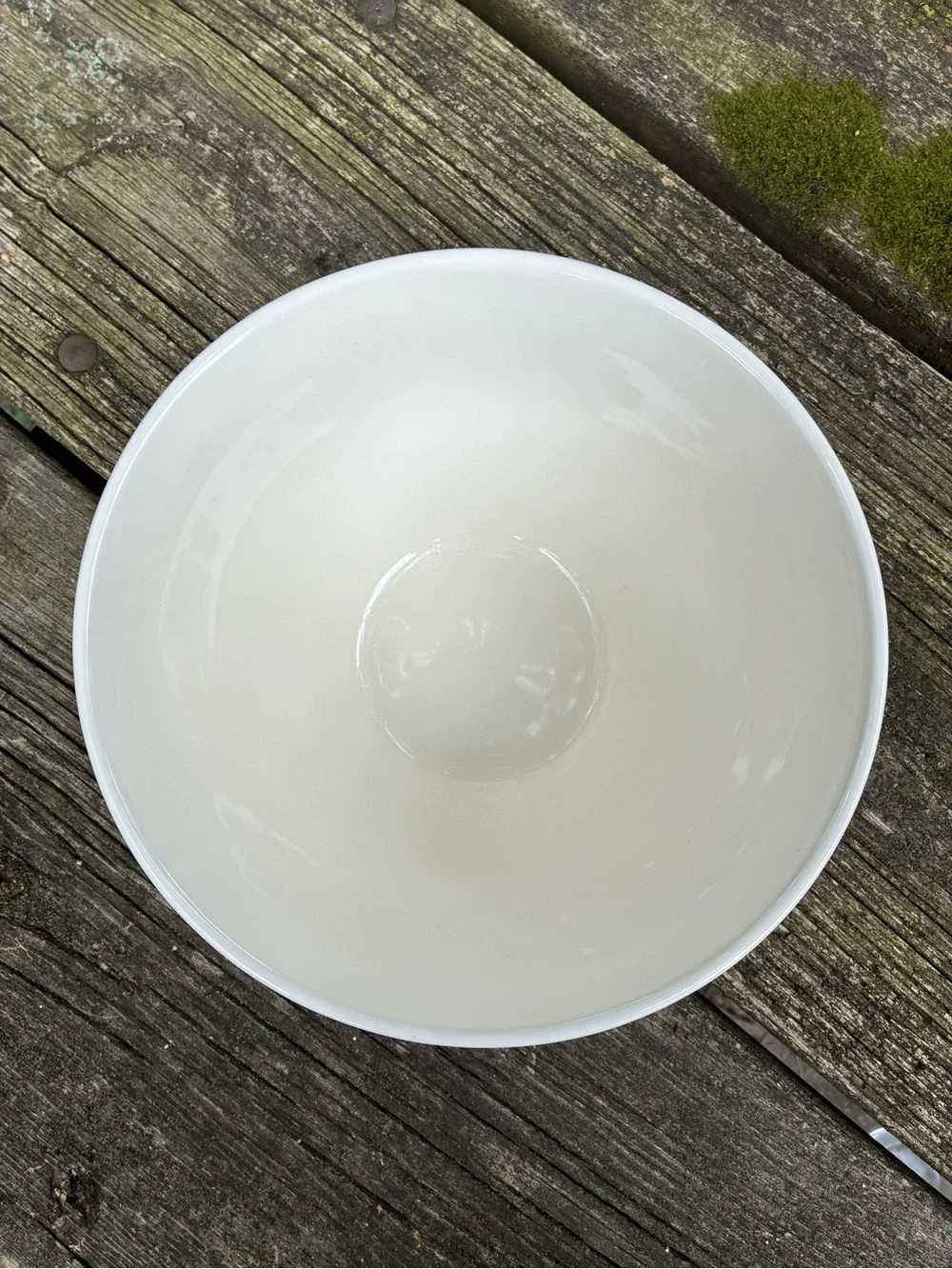 Cute Cat Pattern Ceramic Mixing Bowl - Cream with Black & Pink Accents